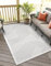 MY-RUG Outdoor Teppich wetterfest 160 x 230 cm, UV beständig & robust für Garten Terrasse, Balkon Küche & Wohnzimmer, kurzflor waschbarer Wohnzimmerteppich, Audrey