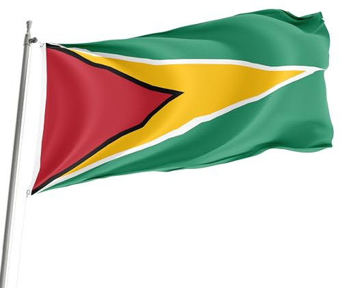 Drapeau Guyana - 150 cm x 90 cm
