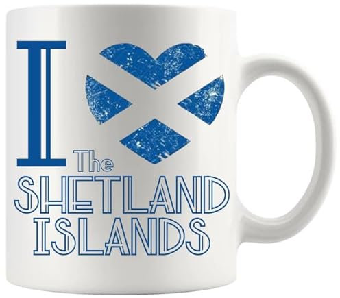 I Love The Shetland Islands Mug Scottish Towns, Scottish Gifts, Scotland, Favourite Places, Alba
