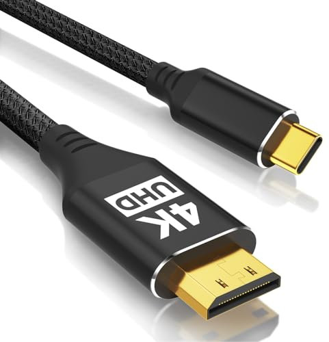 kfdlink 4K Mini HDMI to USB C Cable 2M