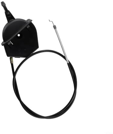 Zilimontt Gaszug für CADET Rasenmäher kompatibel mit mehreren Modellen Ersatzteil 746P06891 Rasentraktor Motorsteuerkabel Metallkonstruktion Einfache Installation