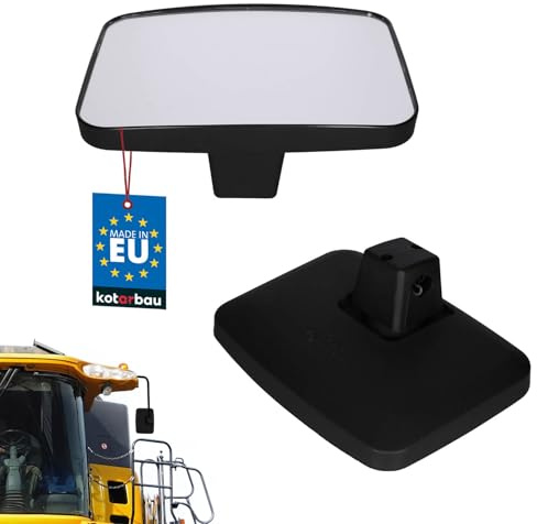 KOTARBAU® Universalspiegel für Traktor Außenspiegel 293 x 219 mm LKW-Spiegel Rückspiegel Traktor-Spiegel Wohnmobil Teleskopspiegel Autospiegel Anhänger Landmaschinenspiegel