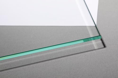 ESG Tischplatte nach Maß – Individuell Anpassbare Glasplatte – klar – 6 mm – Tischplatte, Glasplatte Küche - Sicherheitsglas nach Maß für Tischplatten, Möbelauflagen – Made in Germany