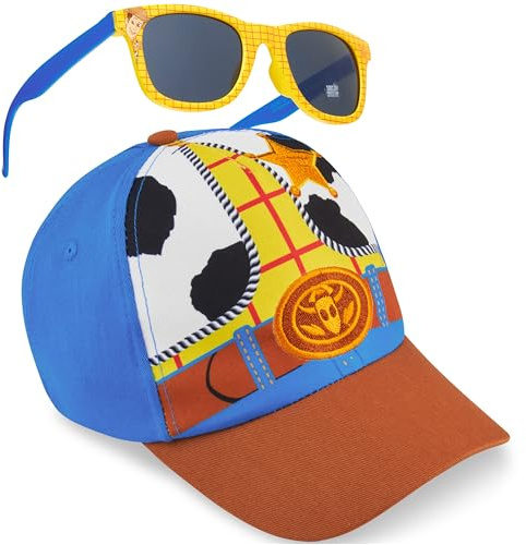 Disney Toy Story | Sonic The Hedgehog Cappello Baseball Occhiali da Sole Bambino Set, Cappellino UV400 Occhiali Sole