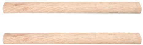 Sosoport 2 Stück Ersatzgriffe für Äxte und Hackbeile aus Robustem Holz 40cm Kompatibel für Gartengeräte und Holzbearbeitung