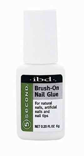 IBD 5 Second Brush on Nail Glue, 6 g