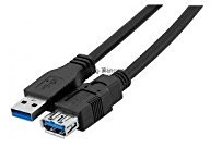 Connect 3 m USB 3.0 A Male to A Female Extension Cord - Black