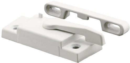 Prime-Line F 2625 Sash Lock, 2-1/16 In. Hole Centers, Left-Hand, BetterBilt 350 Series Vertical Sliding Windows, Diecast Zinc, White, (Single Pack)