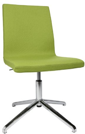 Topstar SEA190L55 Konferenz- und Besucherstuhl Sitness Cube, Bezugsstoff Grün