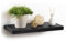 Modul'Home 6RAN791NR Etagère Flottante Panneau/MDF Noir 50 x 22,8 x 3,4 cm