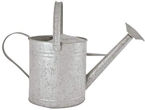 Esschert Design Altzink Gießkanne 3,6 Liter, 36,9x17,8x20,5 cm