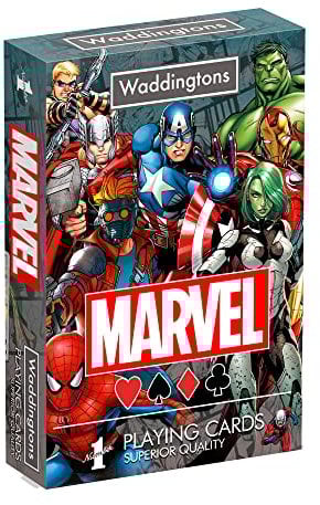 Karty do Gry Waddingtons Marvel Universe, 3 years to 18 years