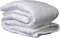 Carpe Sonno Bettdecke 155 x 220 cm große Bettdecke Uni Weiß - Sommerbettdecke aus 100% Polyester - Sommer Oberbett mit Mikrofaser Bezug - Sommerliche Bettdecke weiße Bettgarnitur