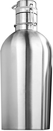 Sharplace Bouteille Isotherme, Gourde avec Couvercle en Acier Inoxydable d'Eau pour Camping, Randonnée, Sport, 180 cl