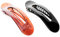 RC ROCHE 2 Stück Libellenspange Flach Haarspange Haarklammer für Damen Ovale Starker Halt Mädchen Clip, Medium Schwarz und Braun