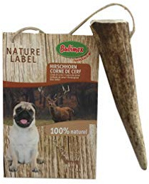 bubimex Hirschgeweih zum Kauen, für Hunde, 30 g