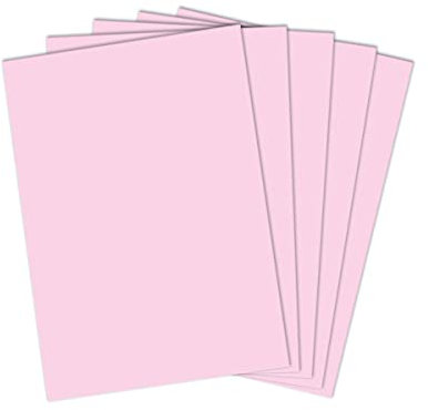 Briefpapier Kopierpapier rosa Briefbogen eibfarbiges Papier 90 g/qm DIN A4 (10 Blätter)