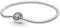 PANDORA Armband Timeless Schlangenarmband silber, Zirkonia 590038C01 Pandora Moments Strahlenkranz Schlangen-Gliederarmband in Sterling-Silber mit Zirkonia, Gr. 16, 590038C01-23