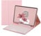 QIYIBOCASE Keyboard Case for iPad Air 13 Inch M2 2024/ iPad Pro 12.9 Case (6th/5th Gen/4th Gen),Candy Round Keys Detachable Magnets Keyboard Case with Pencil Holder, Pink