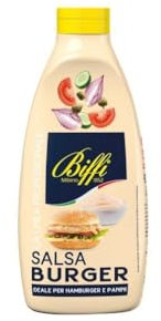 Biffi Salsa Burger - perfetta per Hamburger - flacone da 800g