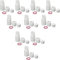 SJZBIN 10 Sets Weiß RJ45 Wasserdichte Stecker Kappe Abdeckung für Outdoor Netzwerk IP Kamera CCTV Pigtail Kabel POE NVR System Anschluss Deckel Adapter