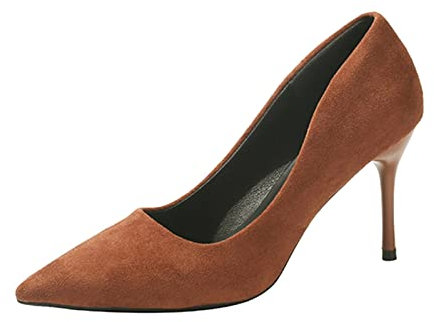 Tacchi Donna Sexy Tacco Basso Pianta Larga Decollete Sposa Chiusi Davanti Cerimonia Tacchi Comodi Casual Scarpe Decolte Pelle con Tacco Scarpe Cerimonia Eleganti