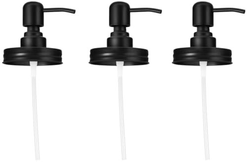Mason Jar Accessories Lot de 3 distributeurs de savon à pompe