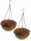 POPETPOP 4 Sätze Kokospalmen-hängekorb Saftiger Baumschultopf Blumentopf-aufhänger-Korb Gartenbedarf Eimer Blumenhalter Pflanzer Blumentöpfe Outdoor-Korb Schmiedeeisen Hängendes Becken
