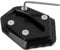 Motorradständer-Expander Für Kawasaki W800 W650 W400 W 800 650 400 2019-2023 Motorrad Ständer Fuß Seitenständer Verlängerung Vergrößerer Stützplatte Pad(Schwarz)