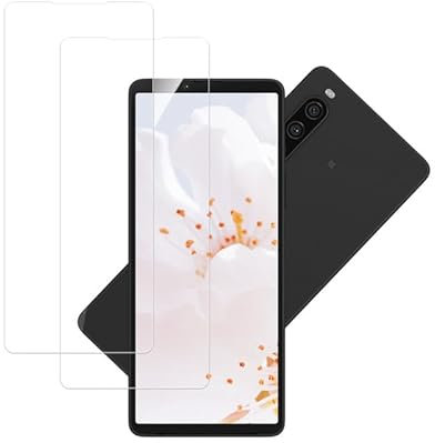 Banuyaw für Sony Xperia 10 V Schutzfolie Sony Xperia 10 V Panzerglas, für Sensitive Touch Sony Xperia 10 V Folie 9H Kratzfest Ultra HD Sony Xperia 10 V 5G Displayschutz, 2 Stück