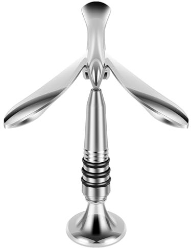 NZWBSHSSP Flying Bird Bottle Opener Creative Balanced Bird Bottle Opener Multifunction Flying Bird Wine Opener with Floating and Rotating Design Zinc Alloy Bottle Openers for Beer Soda Wine(1,Silver)