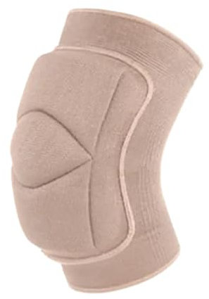 TYNXK Knieschoner Sports Knee Pads Sponge Support for Dancing Elbow Elastic Knees Protector Workout Training Roller Skating Protective Compression(Nude,M)