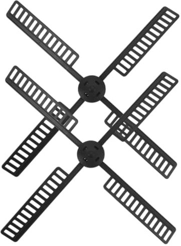 BESPORTBLE 2sätze Dekorative Windmühlenblattteile Aus Kunststoff Robust Und Wetterfest Für Außenbereich Einfach Zu Montieren Und Austauschbar Als Ersatzteil Oder Zubehör Für Garten