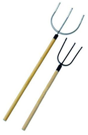 Krippenzubehör, Mistgabel, Länge 11cm