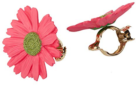 Donauklammer Ø 23 mm Motiv Gerbera PINK, 2 Stück