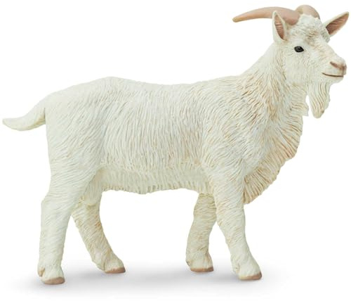 Safari Ltd. Billy Goat Figurine - Lifelike 3.75 Figure - Educational Toy for Boys, Girls, and Kids Ages 1+