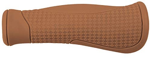 M-Wave Cloud Base 2 GAH-Alberts-Mango para Bicicleta (130 mm, ergonómico, Buen Agarre, Color marrón), Unisex Adulto