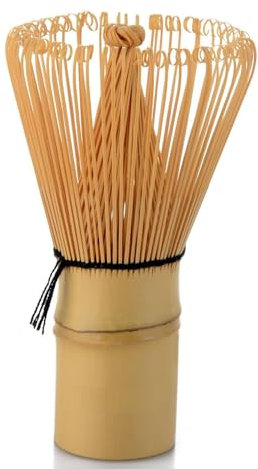 Matcha-Besen/Teebesen, für die japanische Teezeremonie,110 mm x 58 mm, Bambus, für Matcha