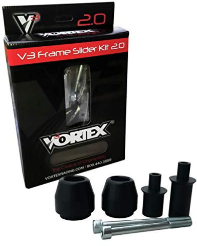 Vortex V3 2.0 Frame Slider Kit (No Modification) Compatible with 13-17 Kawasaki EX300