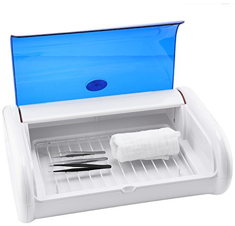 Professionelle keimtötende und bakterizide UV Sterilisierbox mit UV Desinfektions Box für Maniküre und Pediküre für Schönheitssalon und Friseur