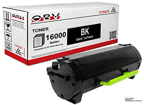 Toner kompatibel für Lexmark M1145 XM1145 ersetzt 24B6035 Schwarz 16000 Seiten