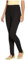 Ladies Ski Pants Womens Pull On Elasticated Stirrup Trousers Soft Stretchy Slim Skinny Leg Elastic Waist Band Comfy Fit Skinny Legging Bottoms(Black, 20)