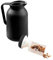 Rosenstein & Söhne Thermo Teekanne mit Sieb: 2in1-Vakuum-Isolierkanne für Kaffee und Tee, mit Teesieb, 1 Liter (Tee Isolierkanne mit Sieb, Isolier Teekanne mit, Trinkflasche mit Tragegriff)