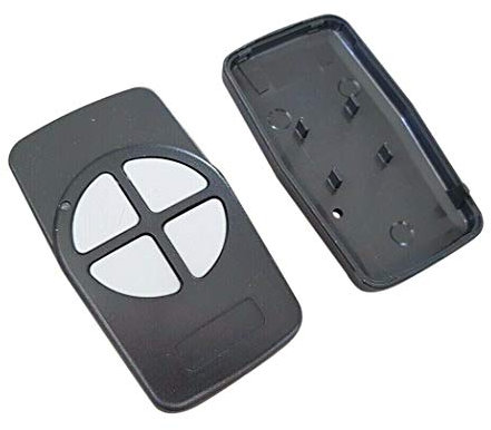 Gehäuse Berner Handsender BHS140 RCBE868/4 Schale Cover Hülle Leergehäuse Oberschale Unterschale Set