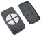 Carcasa para mando a distancia Berner BHS140 RCBE868/4, carcasa vacía, carcasa superior, carcasa inferior