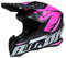 Woljay Motorrad Crossbike Motocross Downhill Enduro Helm Integralhelm Motorradhelm ATV mit Brille (A+Rosa, M)