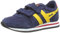 Gola Daytona Velcro Sneaker, Navy/Sun/Red, 28 EU