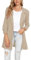 MINTLIMIT Womens Casual Blazer Long Sleeve Work Office Cardigan Jacket (Khaki, Medium)