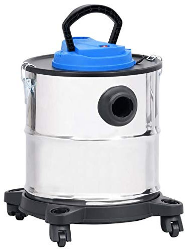 Tidyard Aspirador Cenizas Pellet Aspiradora de Cenizas Filtro HEPA 1200 W 20 L Acero Inoxidable