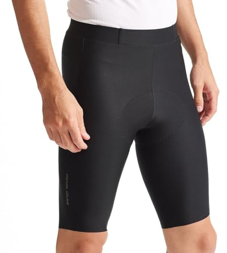 PEARL IZUMI Men's 10.5 Pro Padded Cycling Shorts, Supportive with Pro Levitate Chamois & Reflective Safety Elements, Black, Medium